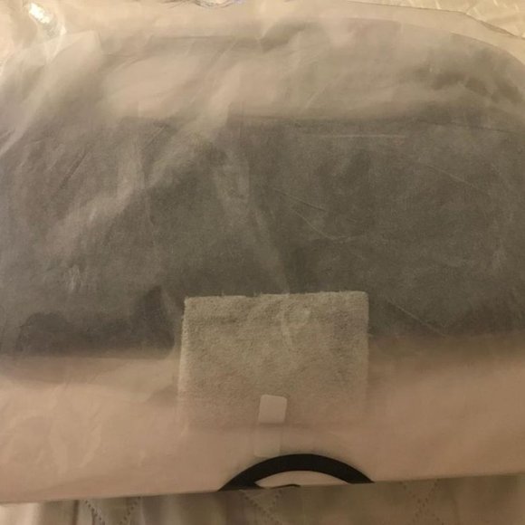 NWT - Authentic Michael Kors Cece Medium Flap Chain Shoulder Bag Black/Silver - Picture 7 of 7